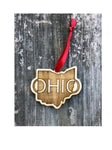 HOME Ohio Wood Ornament (Various Shapes) - Celebrate Local, Shop The Best of Ohio