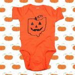 Little Ohio Pumpkin Onesie