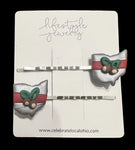 Ohio Buckeye Bobby Pins