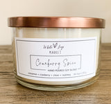 Three Wick Soy Wax Candle