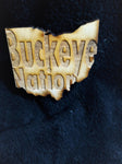 Buckeye Nation Rustic Coaster