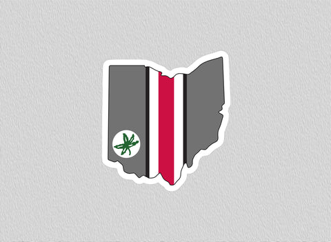 Buckeye Helmet Sticker