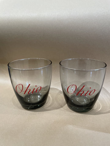 Script Ohio Highball Glasses 8oz
