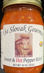 Slovak Sweet Hot Pepper Relish