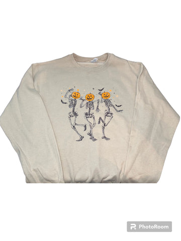 Dancing Skeletons Crewneck Sweatshirt