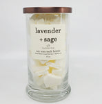 Wax Melt Brittle - 4 oz Glass Jar