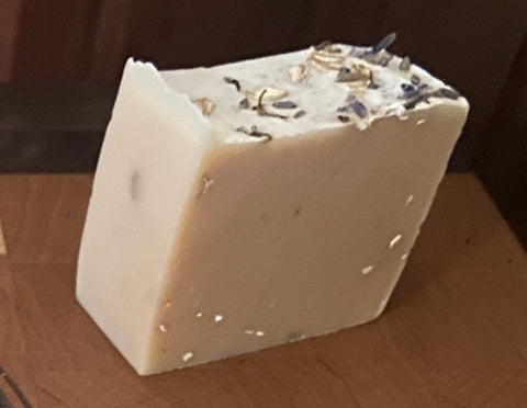 Lavender and Oatmeal Goat Milk Soap