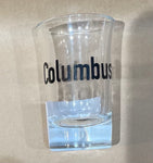 COLUMBUS Decal Shot Glass