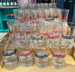 COLUMBUS Decal Shot Glass