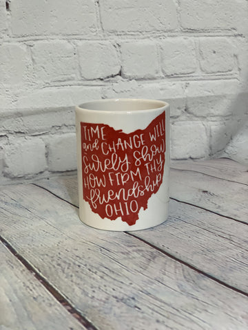 How Firm Thy Friendship Ceramic Mug