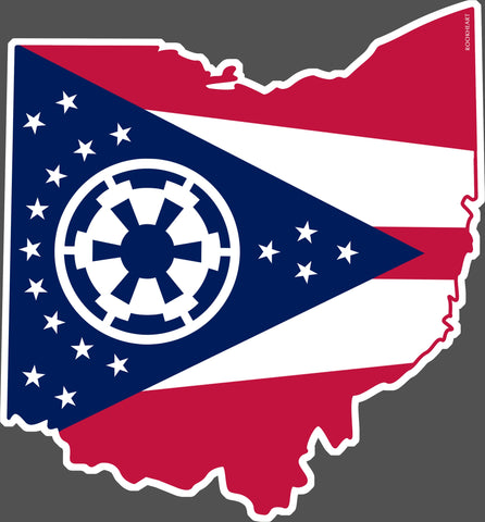Imperial Ohio Decal Sticker - Celebrate Local, Shop The Best of Ohio