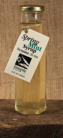 Spring Mint Syrup (8oz) - Celebrate Local, Shop The Best of Ohio