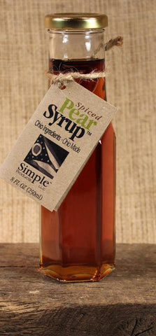 Spiced Pear Syrup (8oz) - Celebrate Local, Shop The Best of Ohio