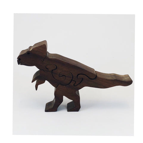 Microceratops Dinosaur Wood Puzzle - Celebrate Local, Shop The Best of Ohio