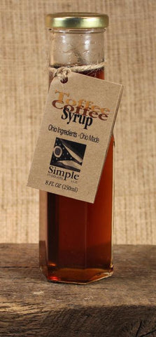 Toffee Coffee Syrup (8oz) - Celebrate Local, Shop The Best of Ohio