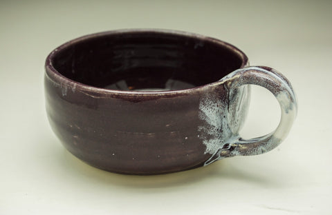 Majestic Purple Hand Thrown Ceramic Soup Bowl - Celebrate Local, Shop The Best of Ohio