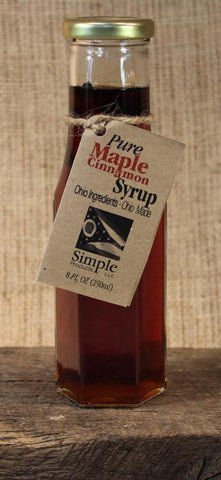 Maple Cinnamon Simple Syrup (8oz) - Celebrate Local, Shop The Best of Ohio