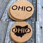 Ohio Cork Coasters (Variety of Images) - Celebrate Local, Shop The Best of Ohio