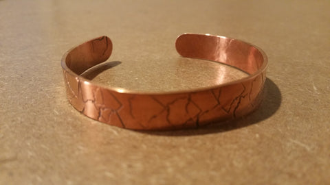 Ohio Copper Imprinted Cuff Bracelet - Celebrate Local, Shop The Best of Ohio