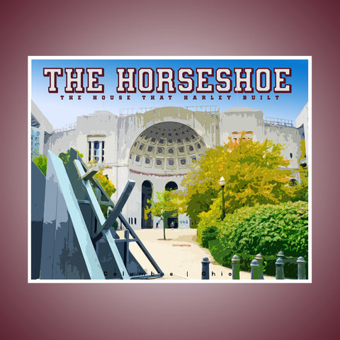 The Horseshoe Print 8 x 10