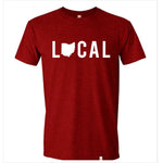 Local Ohio Unisex T-Shirt - Red - - Celebrate Local, Shop The Best of Ohio